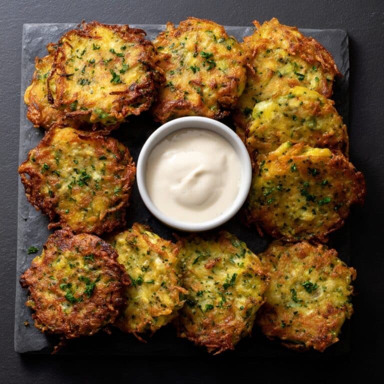 Healthy Zucchini Fritters Recipe