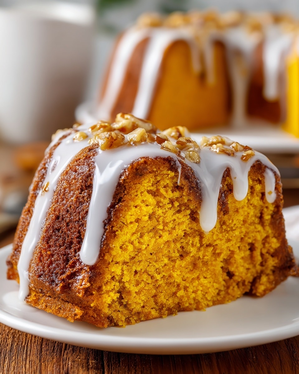 Salted Caramel Pumpkin Cake Recipe - Recipe Image