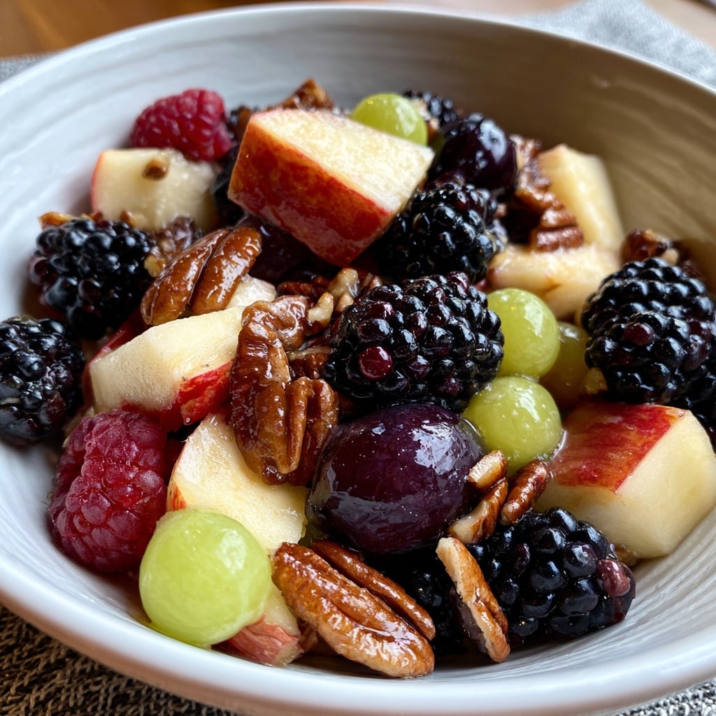 Fall Fruit Salad with Citrus Dressing Recipe - Recipe Image