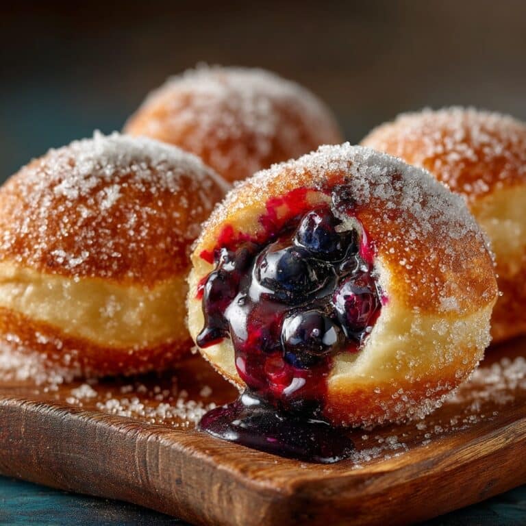Air Fryer Blueberry Cottage Cheese Donut Holes Recipe