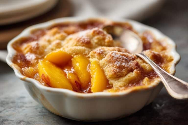 Sweet Peach Baked Oatmeal Recipe