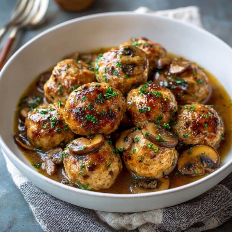 Crockpot Meatballs and Gravy Recipe