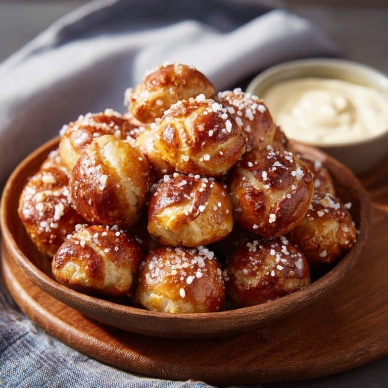 Decadent Christmas Pretzel Bites Recipe