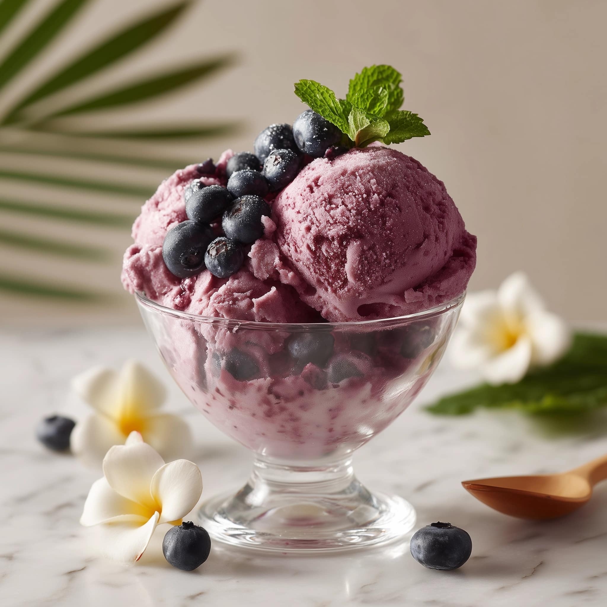 Blueberry Cheesecake Ice Cream Recipe - Recipe Image