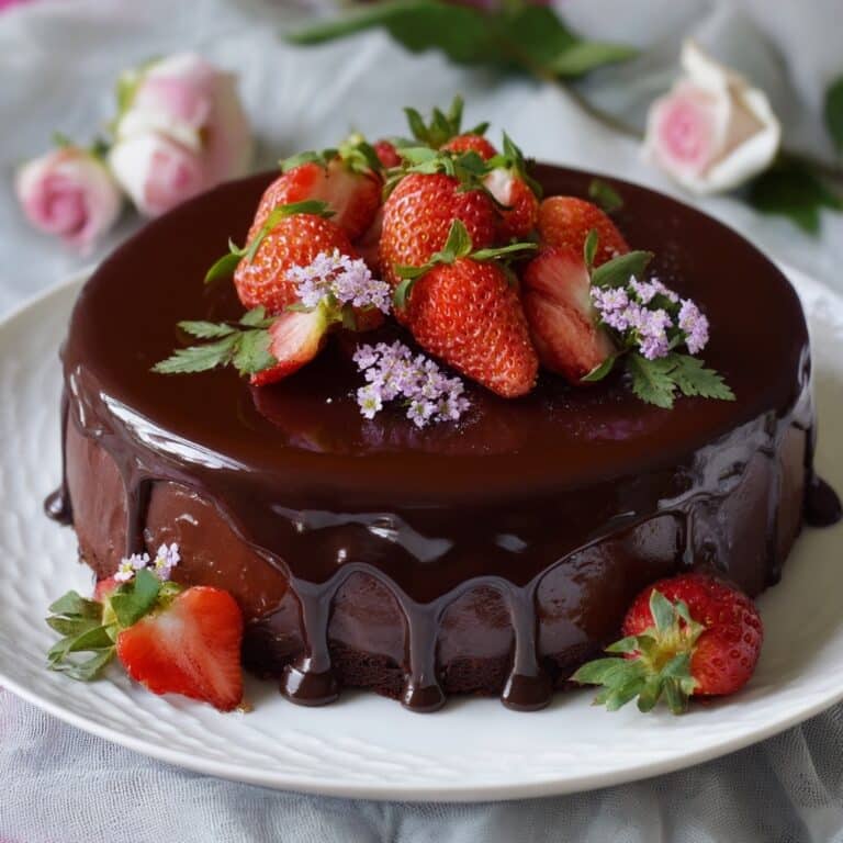 Chocolate Covered Strawberry Cheesecake Recipe
