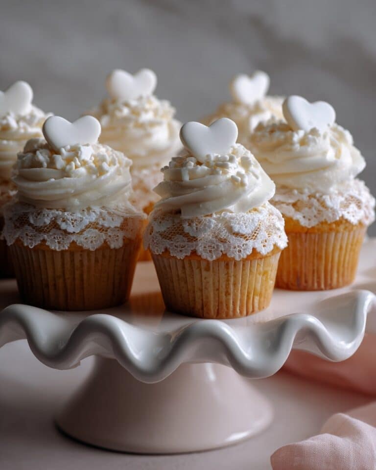 Vegan Vanilla Cupcakes with Fluffy Vanilla Icing Recipe