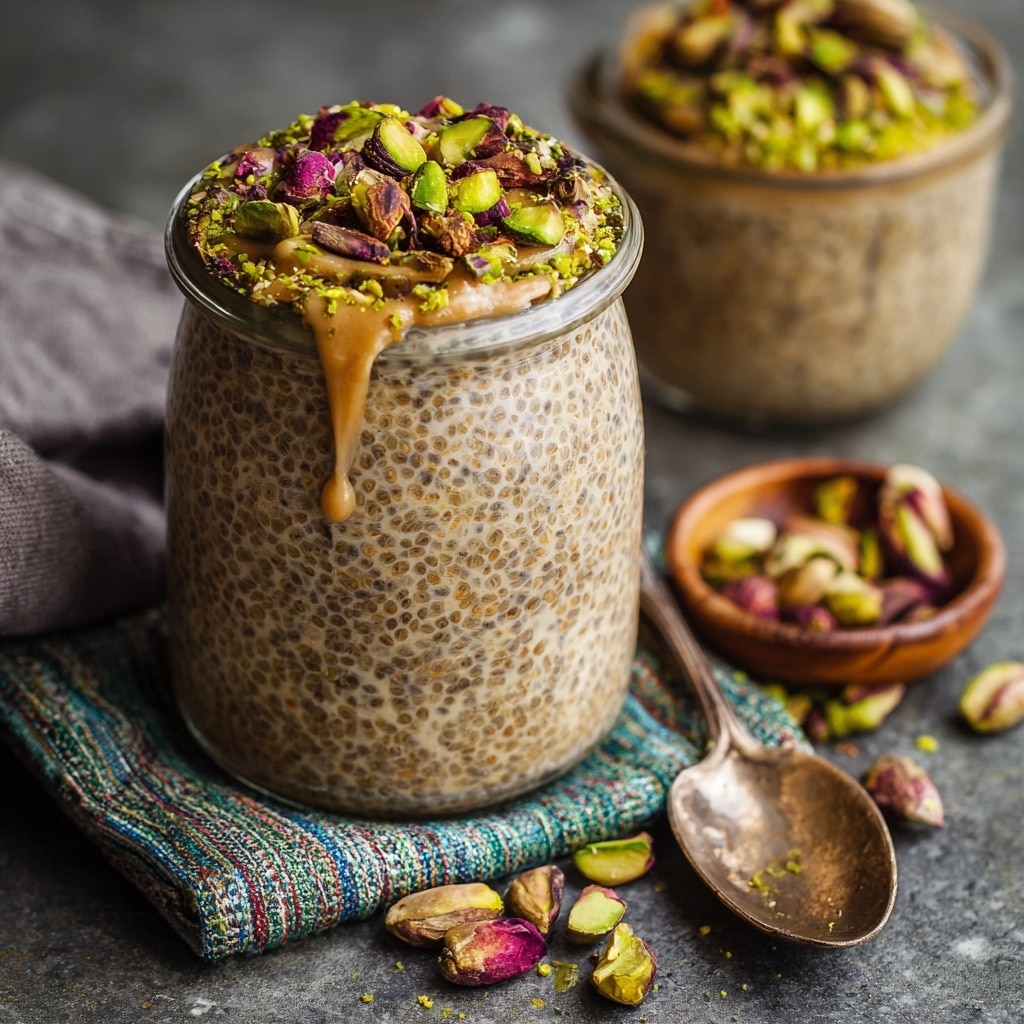 Pistachio Overnight Oats Recipe - Recipe Image