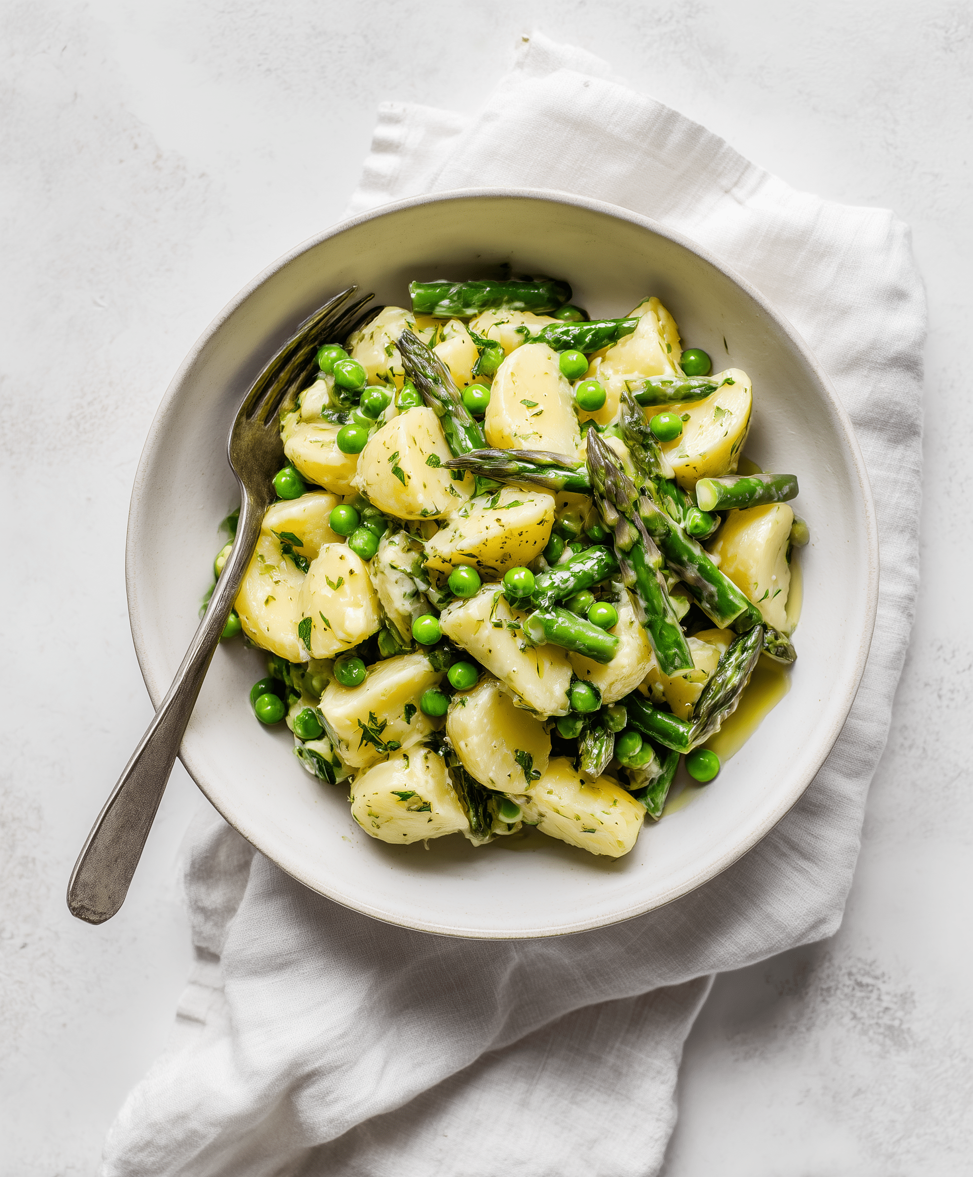 Vegan Charred Lemon-Asparagus Risotto Recipe - Recipe Image