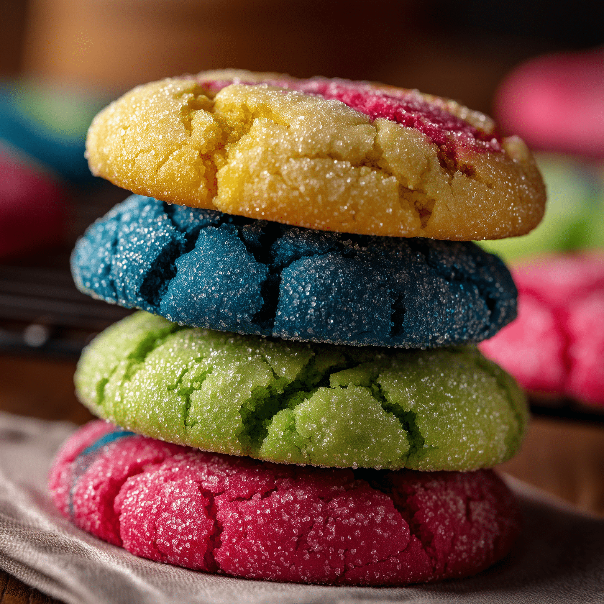 Geode Cookies: Colorful Crunch for Sweet Moments Recipe - Recipe Image