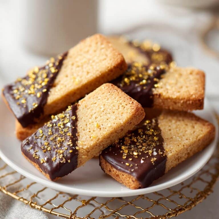 Chocolate-Dipped Almond Biscotti Recipe