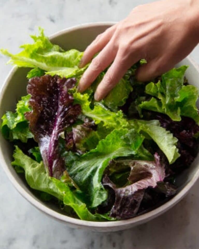 Simple Spring Mix Salad with Lemon and Olive Oil Recipe