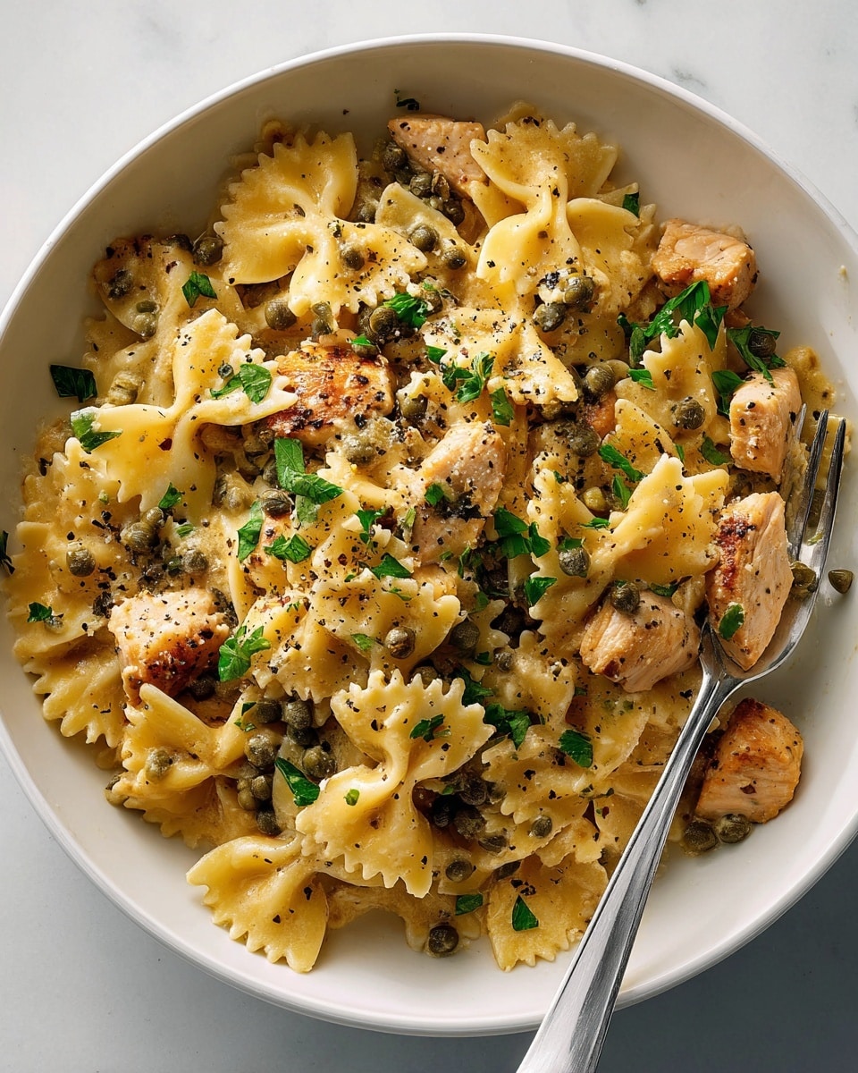 Chicken Piccata Pasta Recipe - Recipe Image