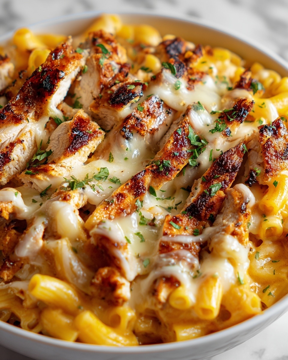 BBQ Chicken Mac and Cheese Recipe - Recipe Image