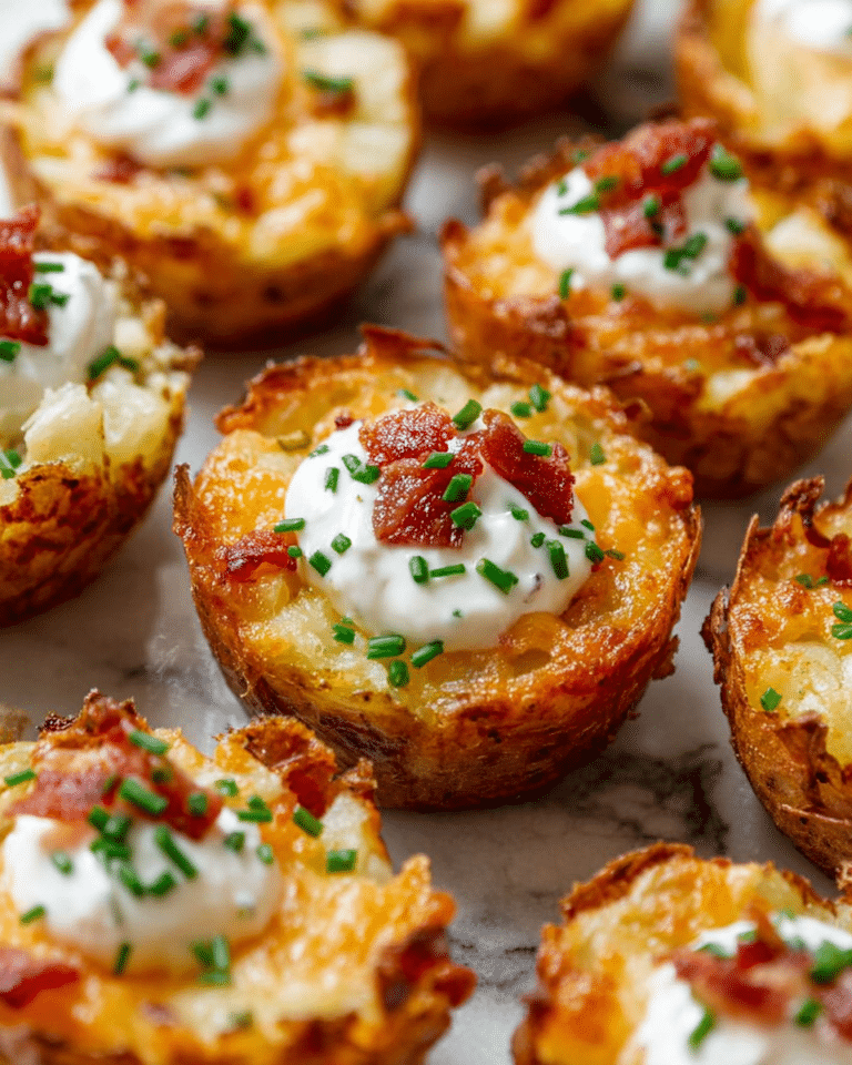 Twice Baked Potatoes with Bacon, Cheddar, and Chives Recipe