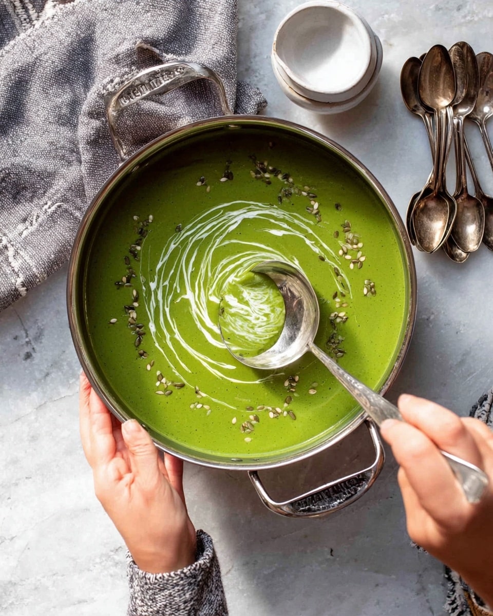 Immunity Boosting Green Goddess Soup Recipe - Recipe Image