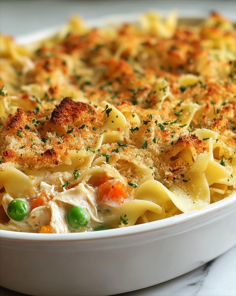 Chicken Noodle Casserole Recipe - Recipe Image