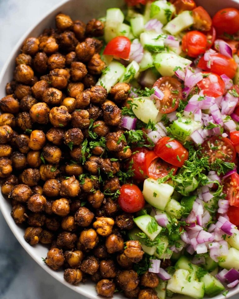Middle Eastern Spiced Chickpea Salad Recipe