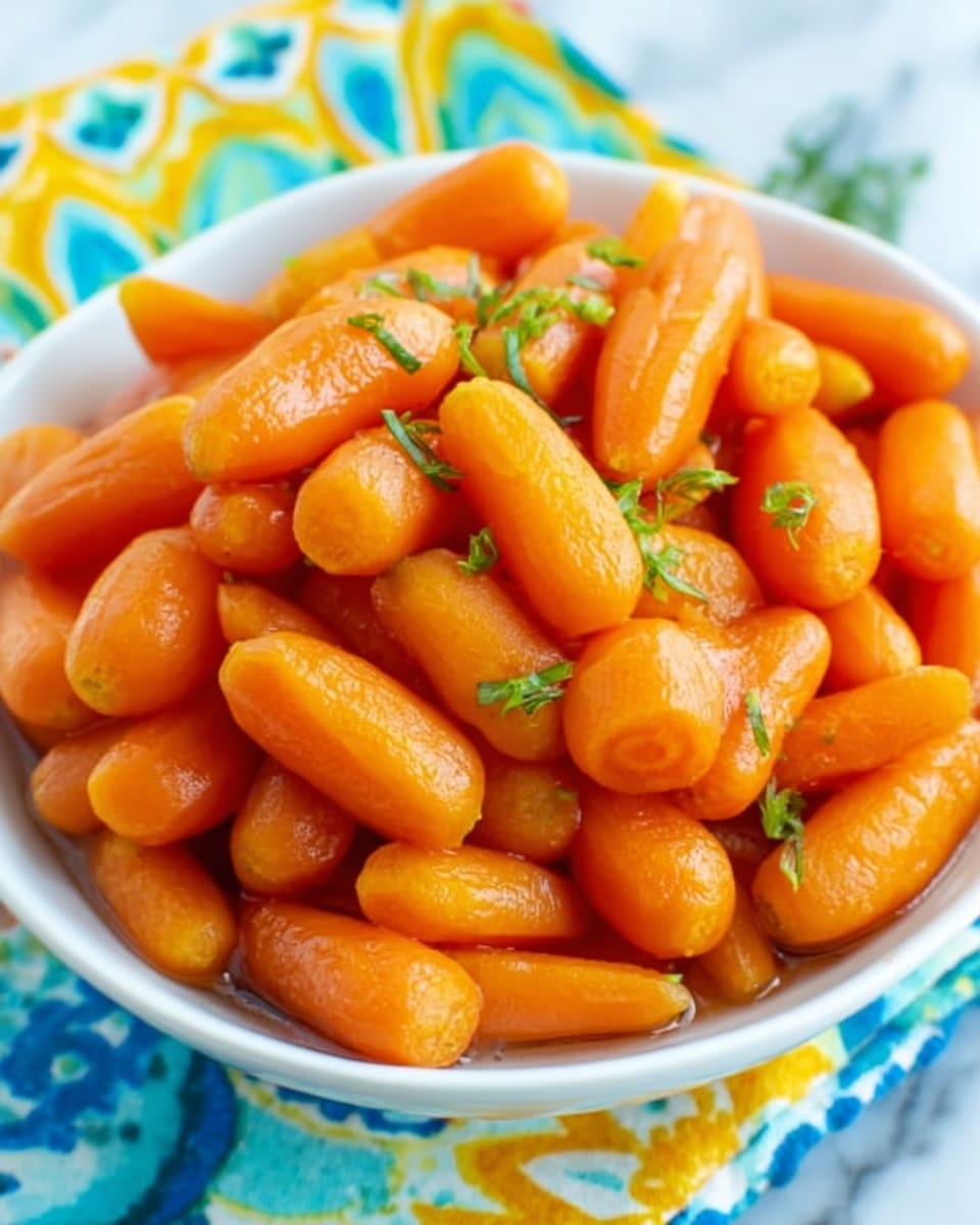 Slow Cooker Baby Carrots with Honey and Brown Sugar Recipe - Recipe Image