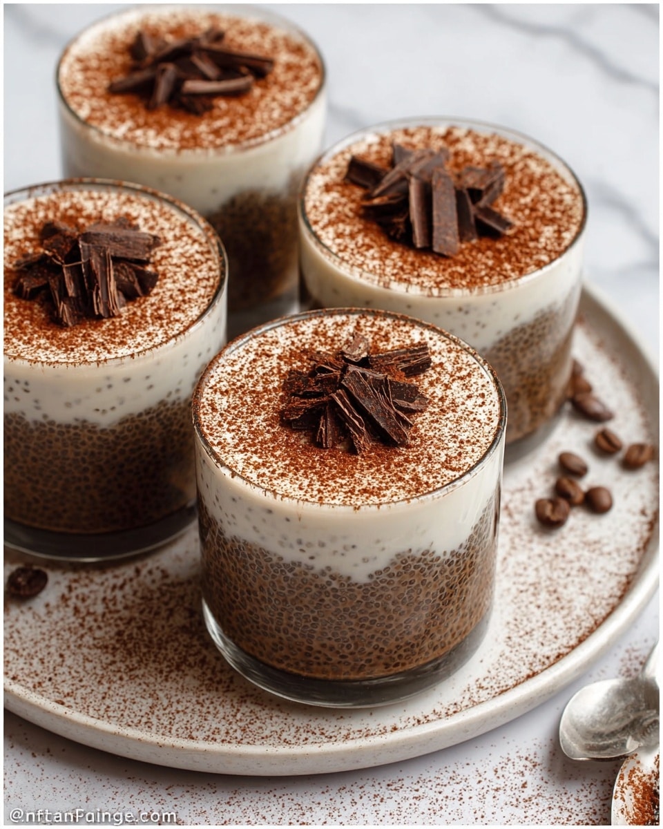 Tiramisu Chia Pudding (5-Minute No-Chilling Recipe) Recipe - Recipe Image
