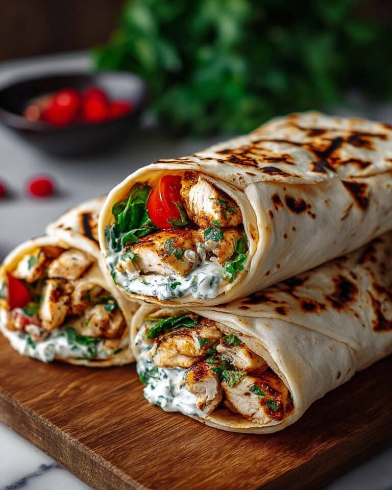 Air Fryer Chicken Wraps Recipe
