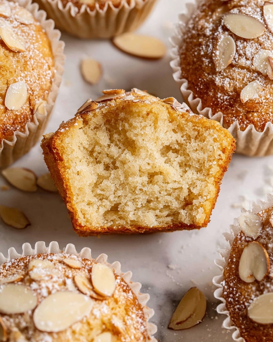 Vegan Almond Croissant Muffins Recipe - Recipe Image