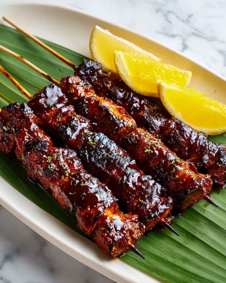 Savory Filipino Pork Barbecue Skewers to Elevate Your BBQ Game Recipe - Recipe Image
