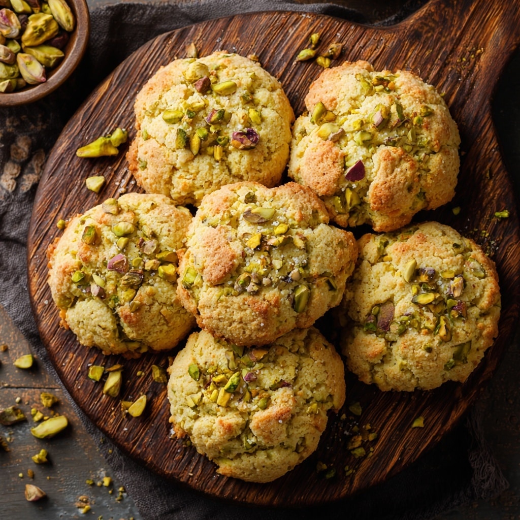 Soft and Chewy Pistachio Pudding Cookies Recipe - Recipe Image