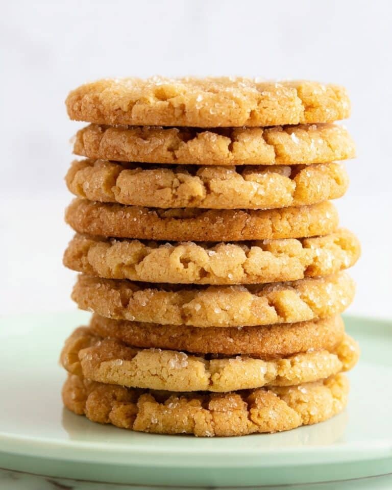 Crinkly Crackly Butter Toffee Sugar Cookies Recipe