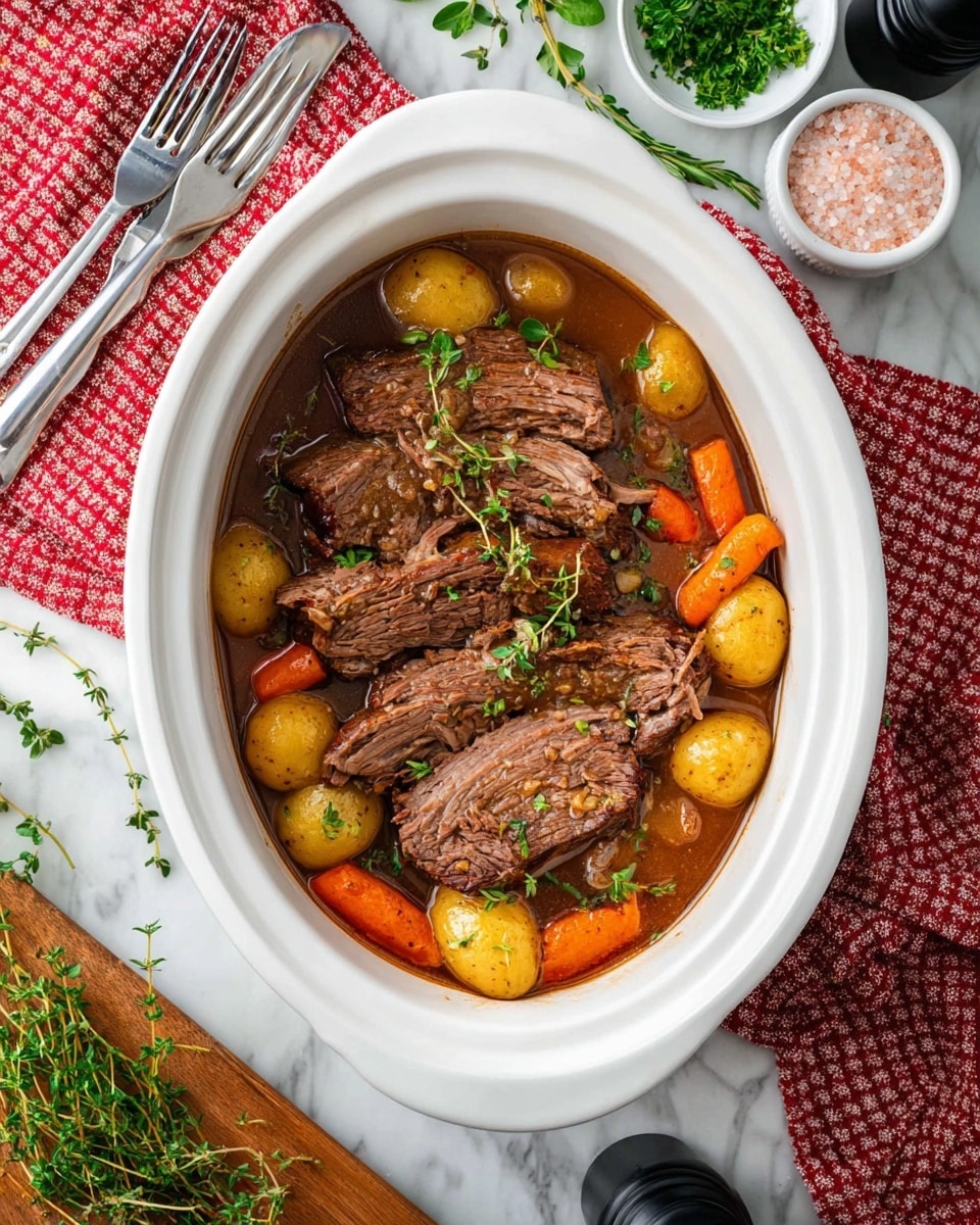 Worcestershire Pot Roast Recipe - Recipe Image