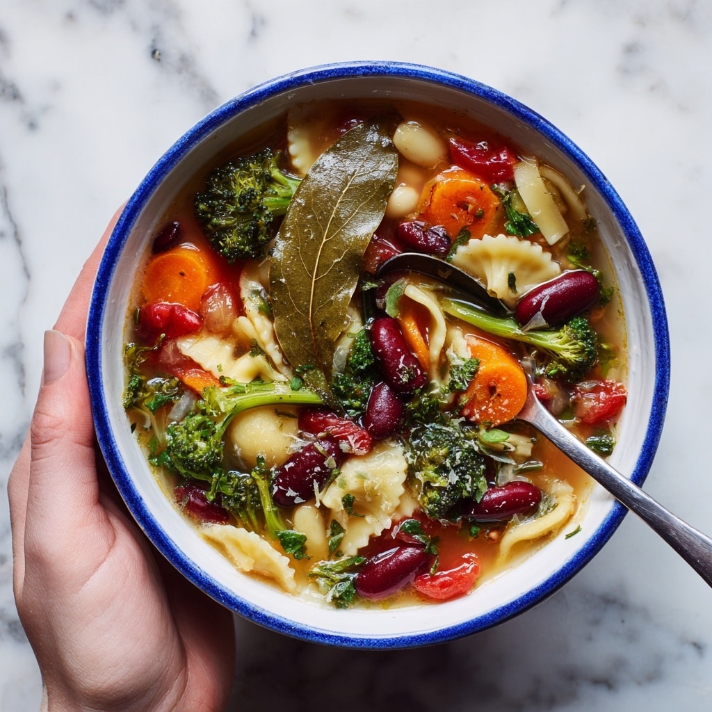 Vegan Minestrone Soup Recipe - Recipe Image