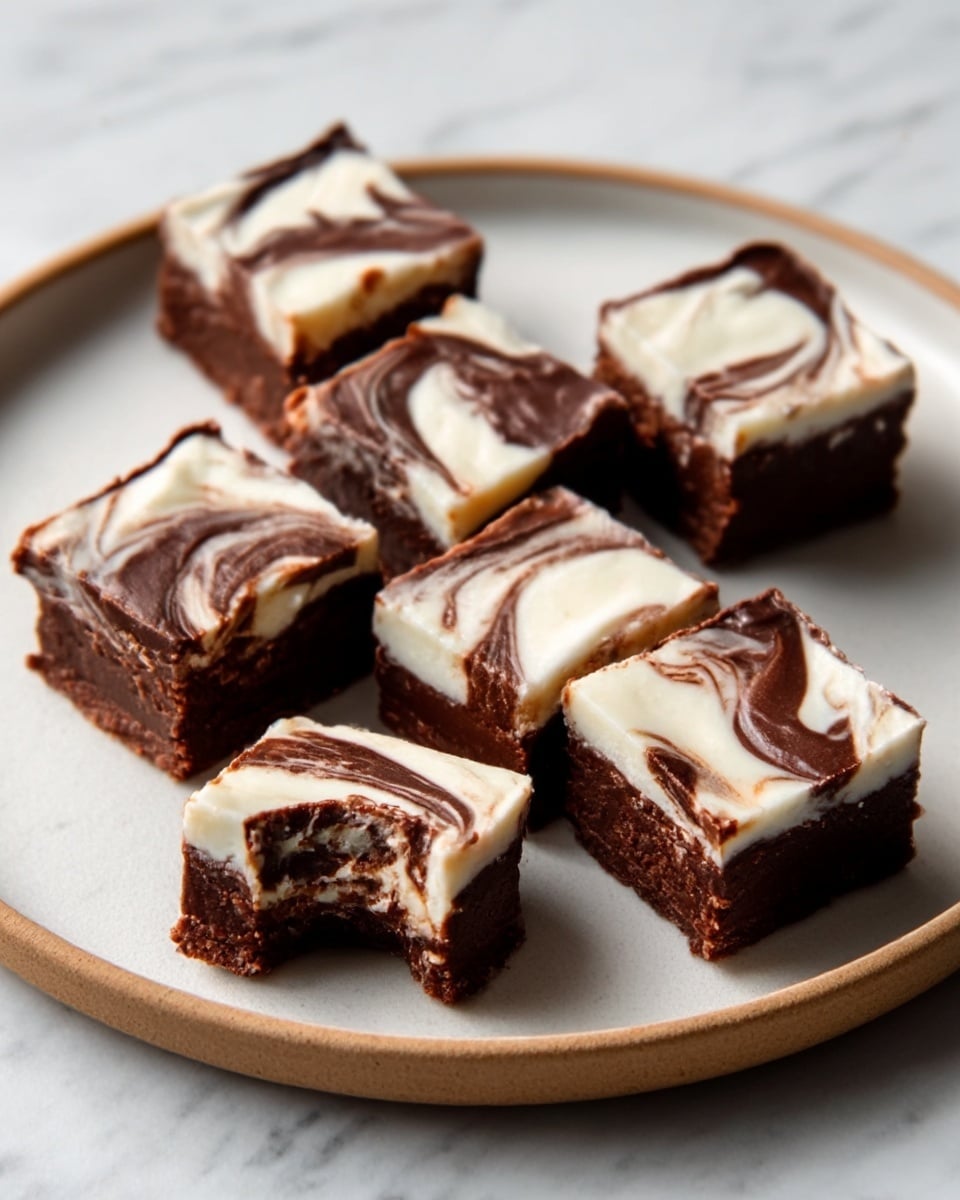 Marshmallow Swirl Fudge Recipe - Recipe Image