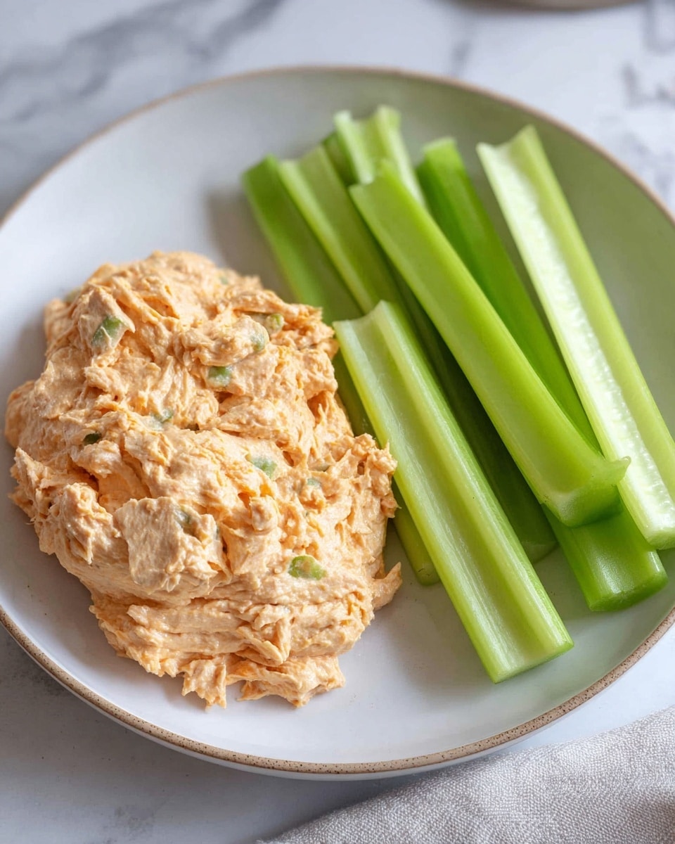 Buffalo Chicken Salad (Healthy, Easy) Recipe - Recipe Image