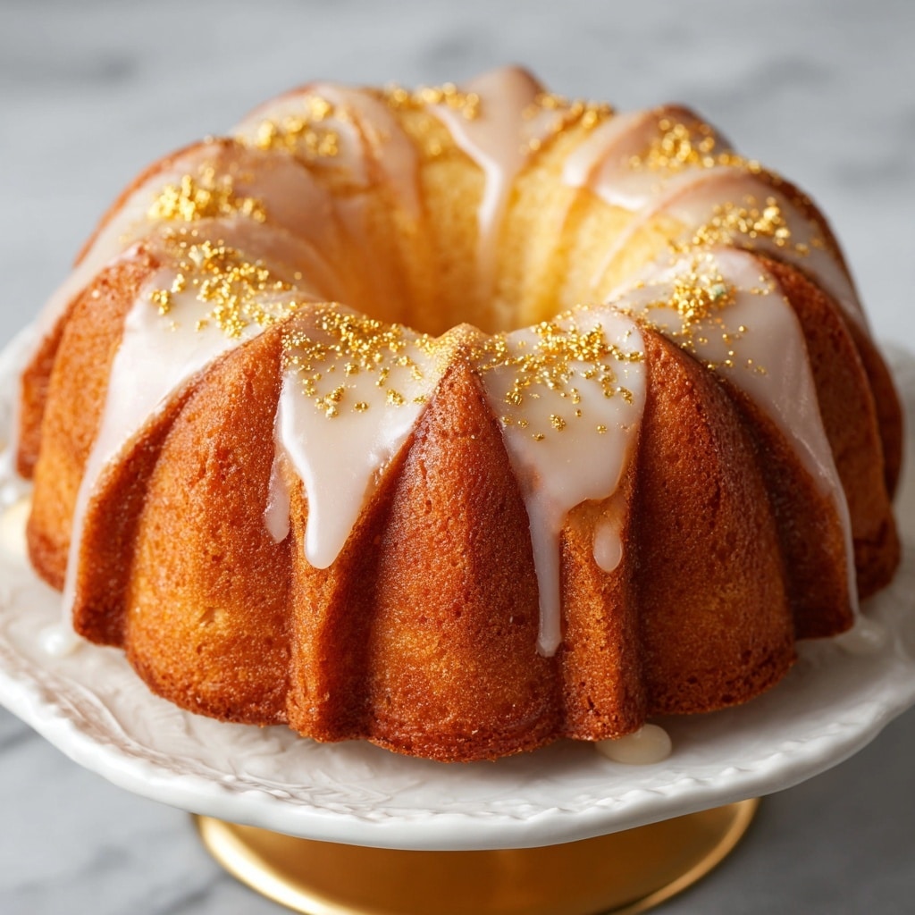 California-Inspired King Cake with Prune Cream Cheese Filling and Mascarpone Topping Recipe - Recipe Image