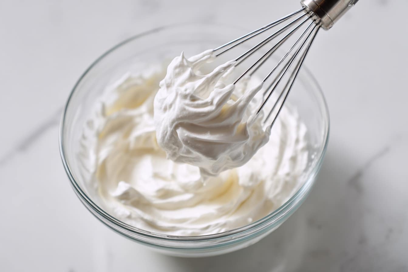 Whipped Cream Without Heavy Cream Recipe - Recipe Image