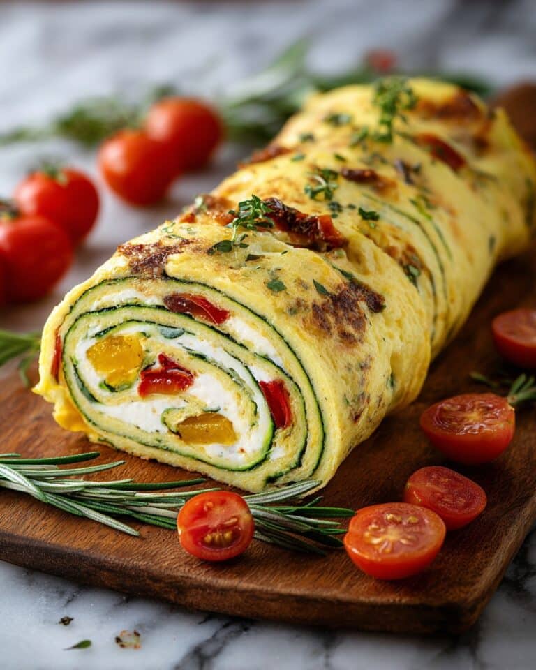 Zucchini and Ricotta Vegetable Roll Recipe
