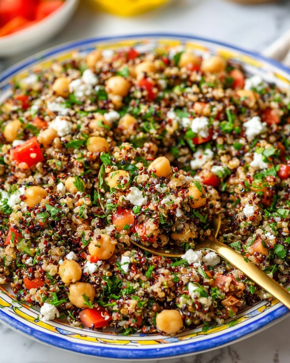 Quinoa Tabbouleh with Chickpeas Recipe - Recipe Image