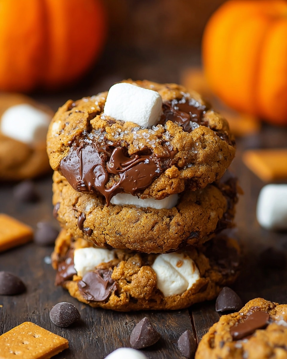 Easy Pumpkin S'mores Cookies: Your New Favorite Fall Bake Recipe - Recipe Image