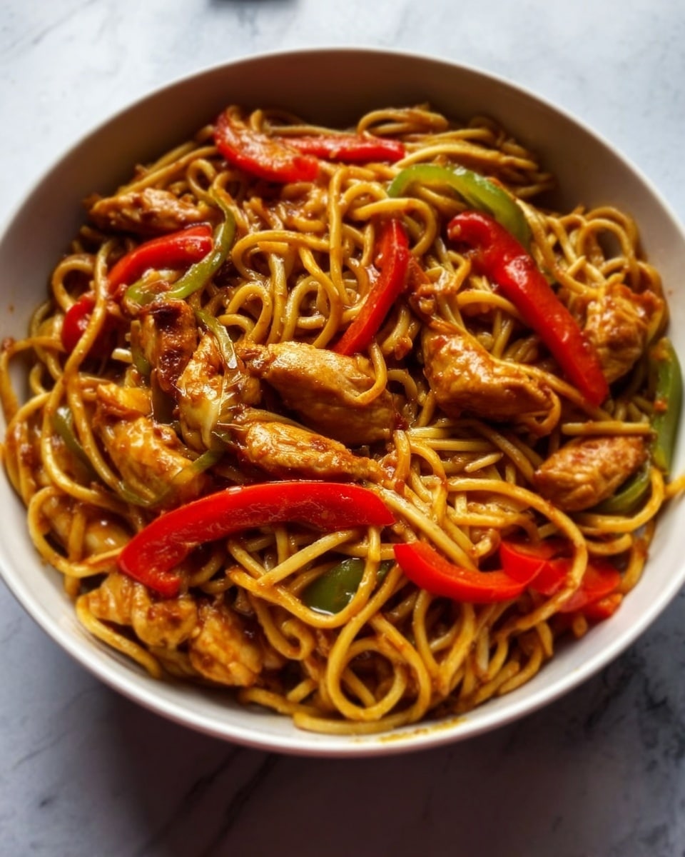 Honey Pepper Chicken Pasta: 30-Minute Flavor Delight Recipe - Recipe Image