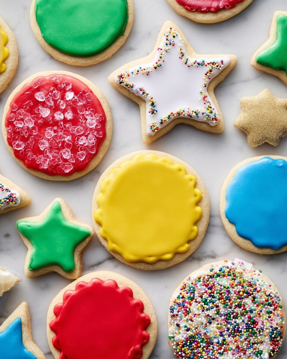 Vegan Sugar Cookies with Icing Recipe - Recipe Image