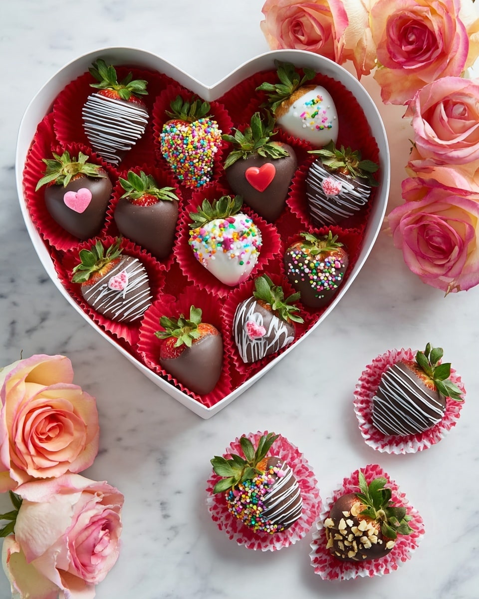 Chocolate-Covered Strawberries Recipe - Recipe Image