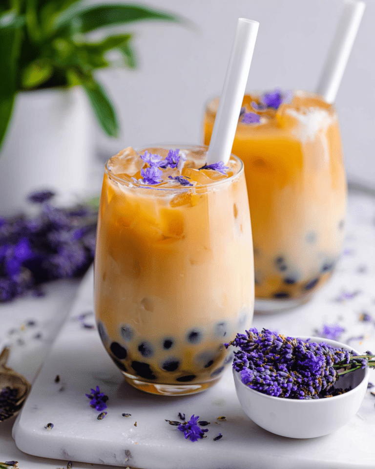 Lavender Milk Tea Recipe