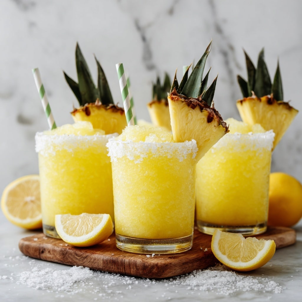 Pineapple Lemon Drop Cocktail Recipe - Recipe Image