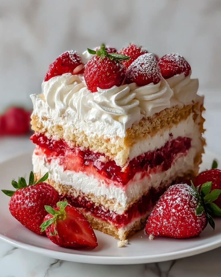 Strawberry Earthquake Cake Recipe