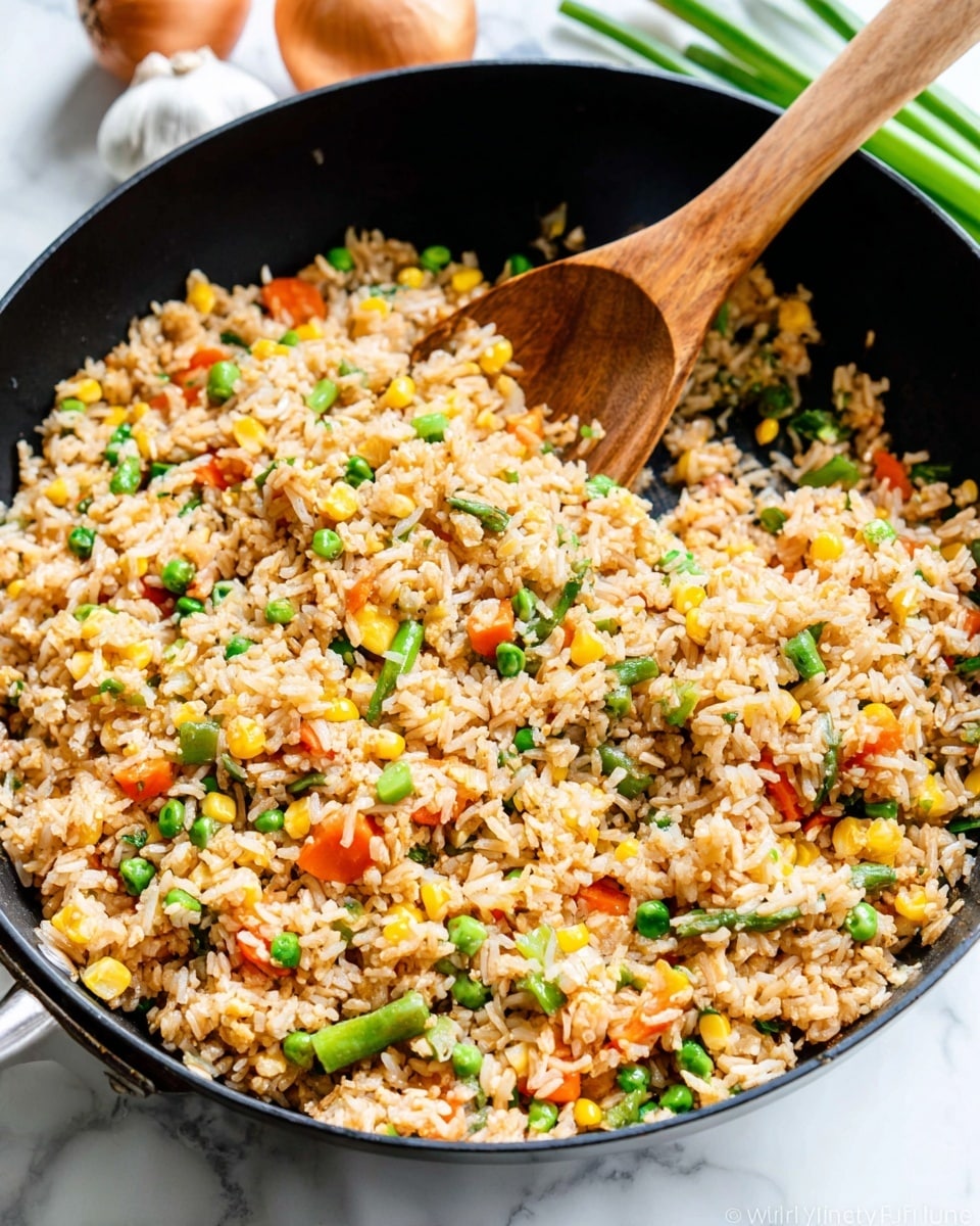 Vegetable Fried Rice Recipe - Recipe Image