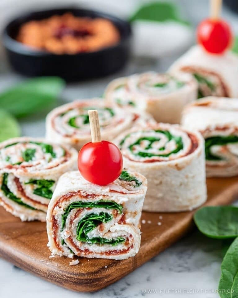 Sun Dried Tomato Turkey Spinach Wraps Recipe