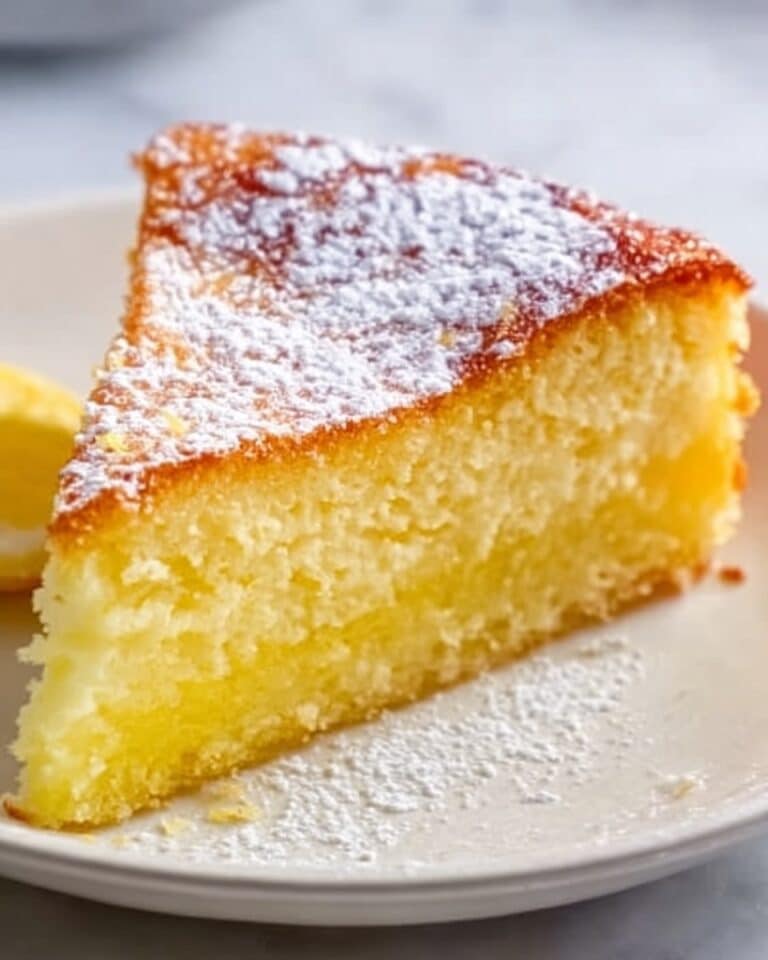 Flourless Lemon Greek Yogurt Cake Recipe