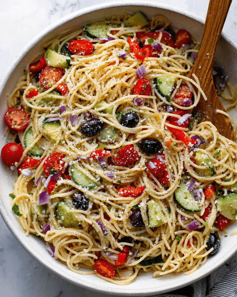 California Spaghetti Salad Recipe