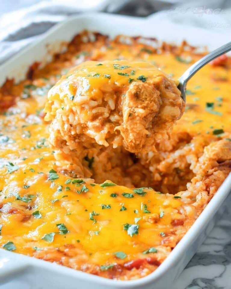 Cheesy Mexican Chicken and Rice Recipe