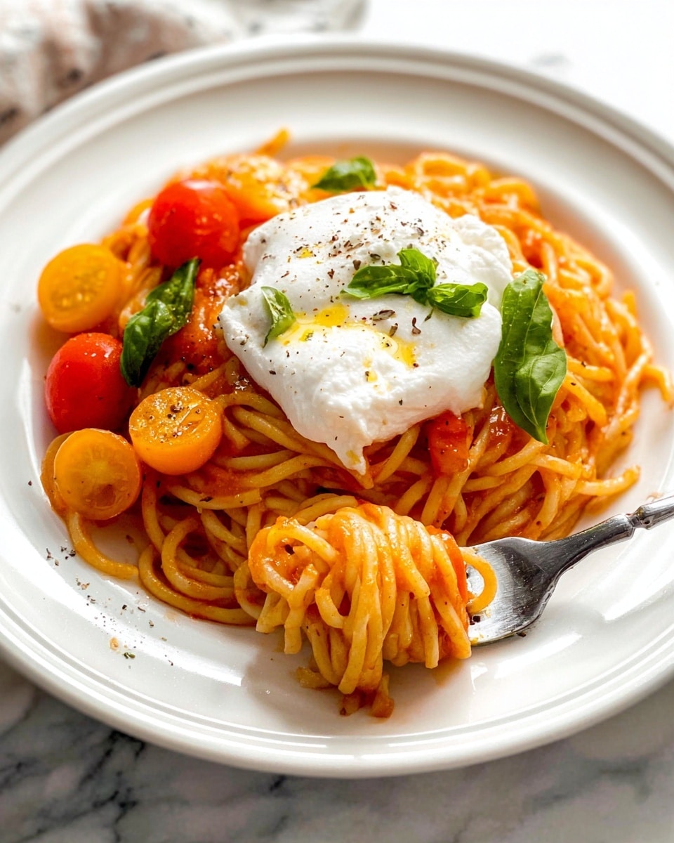 Cherry Tomato Pasta Recipe - Recipe Image