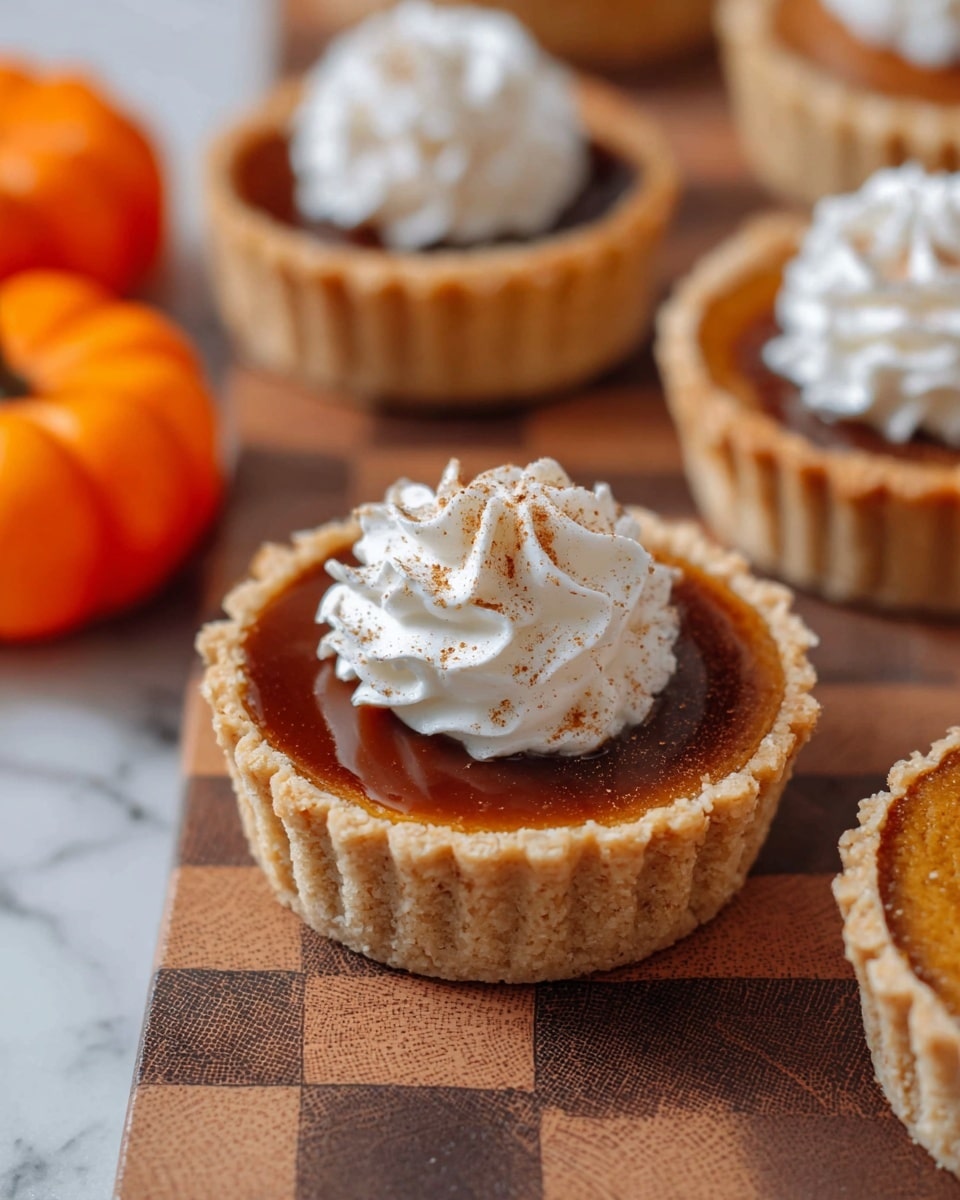 Mini Pumpkin Cheesecakes Recipe - Recipe Image